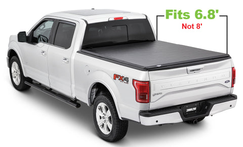 Tonno Pro 17-22 Ford F-250 Super Duty 6.8ft Styleside Tonno Fold Tri-Fold Tonneau Cover - 42-302