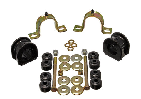 Energy Suspension GM 4Wd Front Sway Bar - 33Mm - Black - 3.5207G