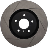 StopTech Power Slot 03-07 350z/ 03-04 G35 w/ Brembo SportStop Slotted Front Right Rotor - 126.42076SR