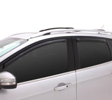 AVS 16-18 Chevy Cruze Ventvisor In-Channel Front & Rear Window Deflectors 4pc - Smoke - 194712
