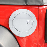 Rugged Ridge 07-18 Jeep Wrangler JK Stainless Steel Locking Gas Cap Door - 11134.03
