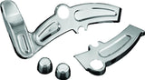 Kuryakyn Boomerang Frame Covers 08-17 Softails Chrome - 7773