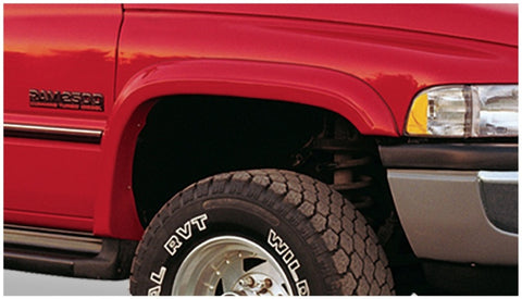 Bushwacker 94-01 Dodge Ram 1500 Extend-A-Fender Style Flares 2pc - Black - 50009-11