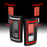 ANZO 2015-2017 Ford F-150 LED Taillights Smoke - 311286