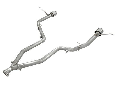 aFe MACHForce XP 14+ Jeep Grand Cherokee V6 3.0L (td) 2.5in DPF-Back 409SS Exhaust w/o Resonators - 49-46235