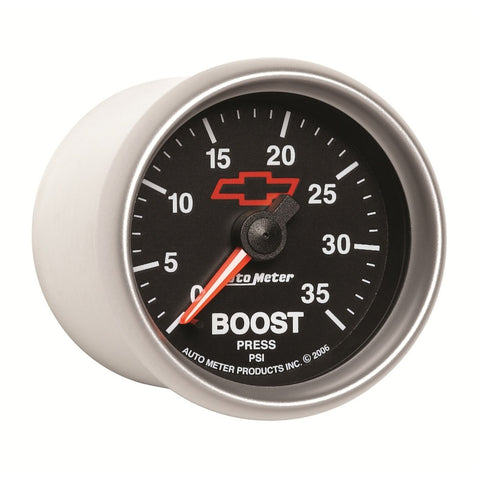 Autometer GM Mechanical 52mm 0-35 PSI Boost Gauge - 3604-00406