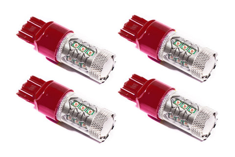 Diode Dynamics 7443 LED Bulb XP80 LED - Red Set of 4 - DD0115Q