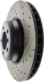 StopTech 07-09 BMW 335 (E90/E92/E93) Slotted & Drilled Left Front Rotor - 127.34093L