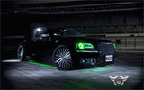 Oracle 11-19 Chrysler 300C DRL Upgrade w/ Halo Kit - ColorSHIFT w/o Controller - 2642-334