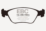 EBC 98-05 Volvo C70 2.3 Turbo T5 (16in Wheels) Ultimax2 Front Brake Pads - UD783