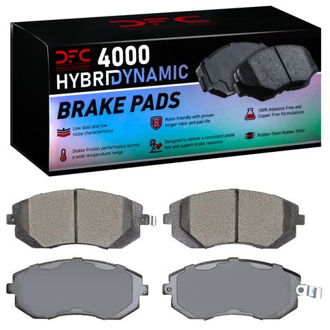 DFC 02-12 Subaru Outback Front 4000 Hybridynamic Brake Pads - 4000-0929-00