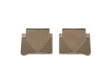 WeatherTech 09+ Nissan Maxima Rear Rubber Mats - Tan - W164TN
