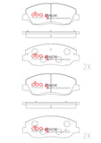 DBA 2022+ Hyundai i20 N Front RP Performance Brake Pads - DB2275RP