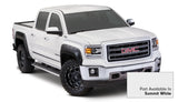 Bushwacker 20-22 GMC Sierra 1500 Pocket Style Flares 4pc - Summit White - 40909-14