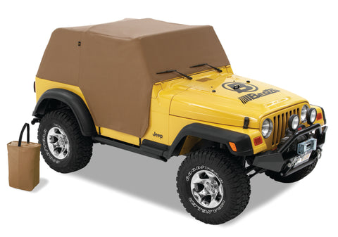 Bestop 92-95 Jeep Wrangler YJ All Weather Trail Cover (Spice) - 81036-37