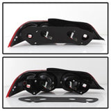 Spyder Acura RSX 02-04 LED Tail Lights Red Clear ALT-YD-ARSX02-LED-RC - 5000385