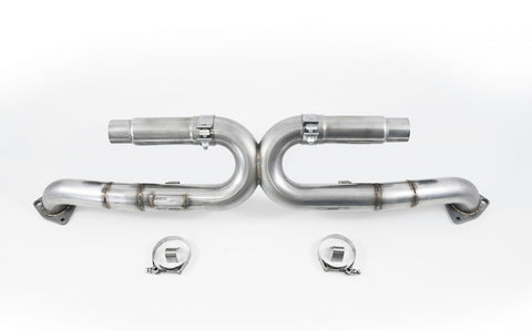 AWE Tuning 991 Carrera Performance Exhaust - Use Stock Tips - 3015-11020