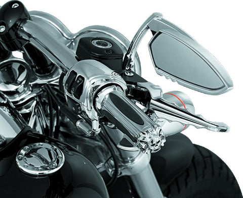 Kuryakyn Zombie Grips With Throttle Boss Dual Cable Chrome - 6295
