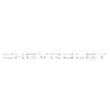 Putco 19-20 Chevy Silverado LD - Grille Letters - Stainless Steel Chevrolet Letters - 55552GM
