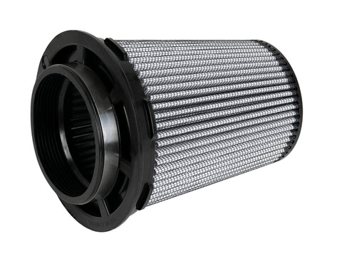 aFe MagnumFLOW Pro DRY S Replacement Air Filter 4in F x 6in B (mt2) x 4-1/2in T (Inv) x 7-1/2in H - 21-91113