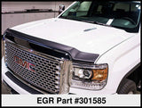 EGR 14+ GMC Sierra Superguard Hood Shield - Matte (301585) - 301585