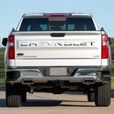 Putco 19-20 Chevy Silverado 1500 - Stainless Steel Tailgate Letters CHEVROLET Chevrolet Letters - 55550GM