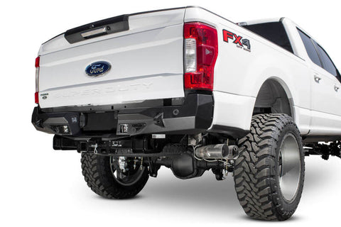 Addictive Desert Designs 17-18 Ford F-250 Raptor Stealth Fighter Rear Bumper w/ Backup Sensor Cutout - R161231280103