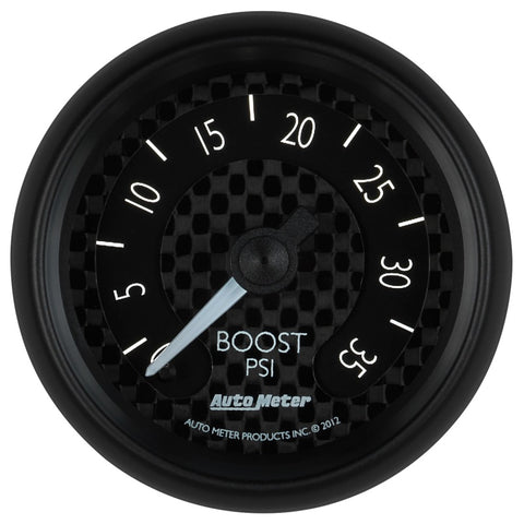 Autometer GT Series 52mm Mechanical 0-35 psi Boost Gauge - 8004