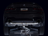 AWE Tuning 19-23 BMW 330i / 21-23 BMW 430i Base G2X Track Edition Axle-Back Exhaust - Diamond Black - 3020-33429