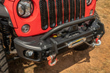 Rugged Ridge Arcus Front Bumper Set W/ Overrider 2018 Jeep Wrangler JK - 11549.13
