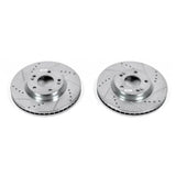 Power Stop 07-09 Hyundai Santa Fe Front Evolution Drilled & Slotted Rotors - Pair - JBR1328XPR