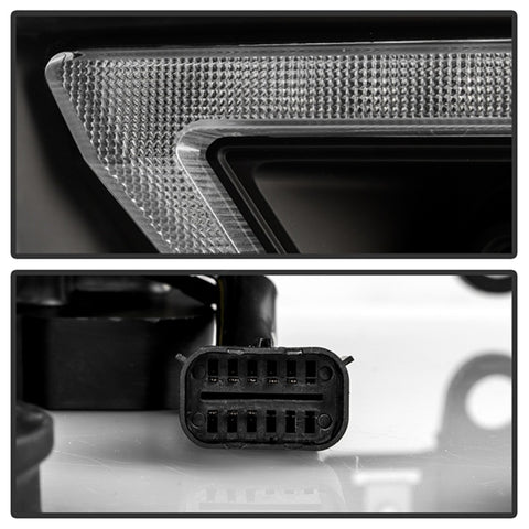 Spyder 19-22 Dodge Ram 2500/3500 (Halogen Model Only) Proj. Headlights (PRO-YD-DR19HDHALAP-SEQ-BK) - 5088604