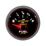 Autometer Ultra-Lite II 52mm 240-33 OHMS Short Sweep Electronic Fuel Level Gauge - 4916