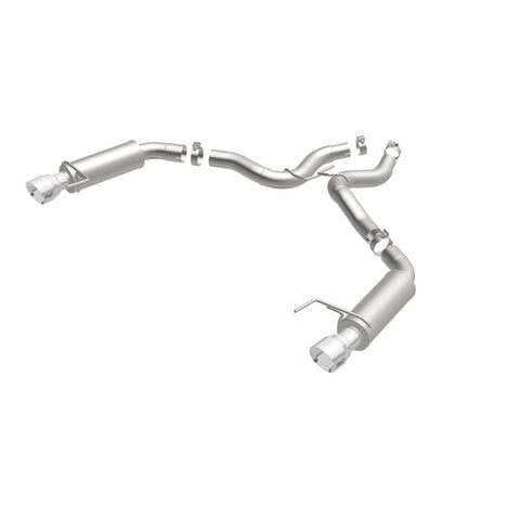 MagnaFlow Axle Back, SS, 3in, Competition, Dual Split Polished 4.5in Tip 2015 Ford Mustang GT V8 5.0 - 19103