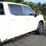 Westin 2019-2026 Chevy Silverado/Sierra 1500 Crew Cab Non LD PRO TRAXX 4 Oval Nerf Step Bars - Black - 21-24135