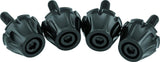 Kuryakyn Windshield Screws FLTR Black - 5722