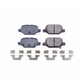 Power Stop 12-17 Fiat 500 Rear Z17 Evolution Ceramic Brake Pads w/Hardware - 17-1569