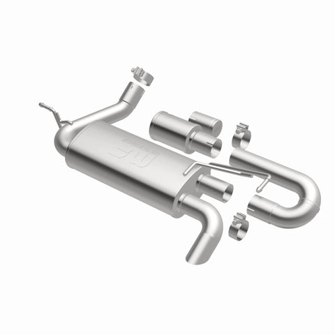 MagnaFlow 07-18 Jeep Wrangler JK Overland Series Axle-Back Exhaust System - 19668