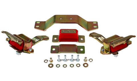 Energy Suspension 99-04 Ford Mustang 4.6L V8 Red Motor & Transmission Mount Set - 4.1130R