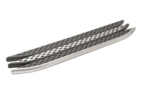 Dee Zee Universal Running Board Universal Cross Utility Vehicle NXc (Stainless Top w Blk Trim) - DZ16203