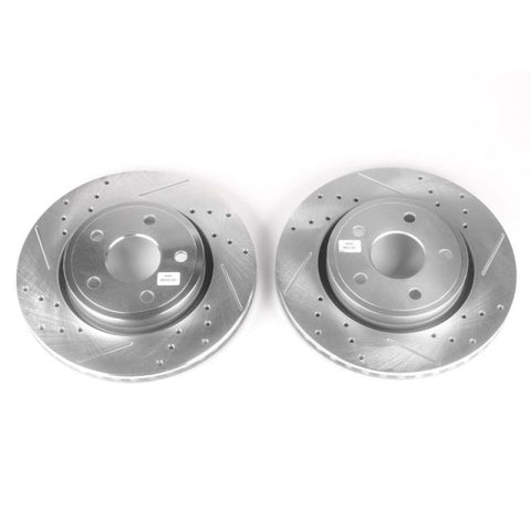 Power Stop 06-10 Jeep Commander Front Evolution Drilled & Slotted Rotors - Pair - AR8792XPR