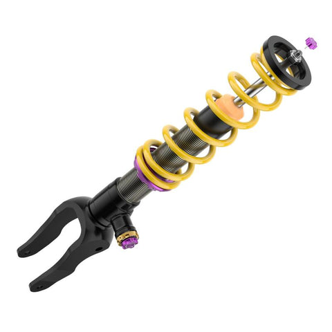 KW Coilover Kit V4 2021+ Porsche Taycan (Y1A) Sedan 2WD (Without Air Suspension) - 3A771095
