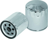 S&S Cycle Shovelhead Models Oil Filters - Chrome - 12 Pack - 310-0240
