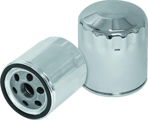 S&S Cycle Shovelhead Models Oil Filters - Chrome - 12 Pack - 310-0240