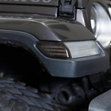 Form Lighting 2018 Wrangler JL LED Sidemarkers Clear (Pair) - FL0062