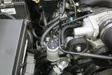J&L 10-15 Chevrolet Camaro LS3 6.2L Passenger Side Oil Separator 3.0 - Clear Anodized - 3080P-C