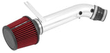 Spectre 92-00 Honda Civic L4-1.6L F/I Air Intake Kit - Polished w/Red Filter - 10146