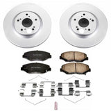 Power Stop 12-16 Honda CR-V Front Z17 Evolution Geomet Coated Brake Kit - CRK6488