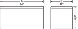 Lund Universal Aluminum Specialty Storage Box - Brite - 4400