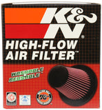 K&N 2-1/8in FLG O/S 4in X 3in 5in H OVAL (4 PER BOX) Universal Clamp-On Air Filter - RU-2754